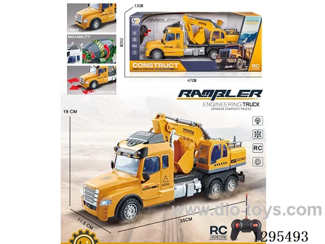 4ch RC Construction Vehicle (with lights; battery included)