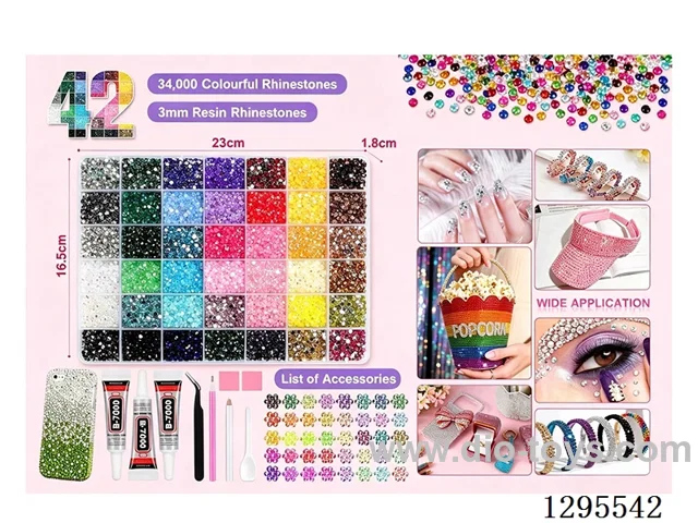42-Compartment DIY Colored Diamonds