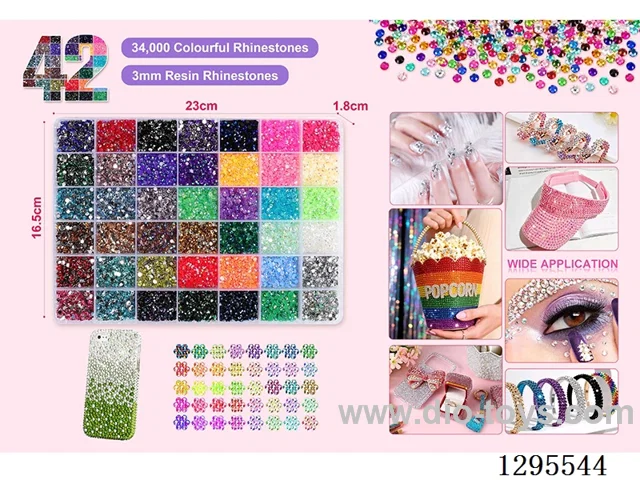 42-Compartment DIY Colored Diamonds