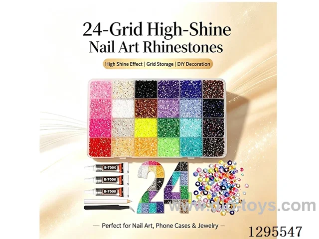 24-Compartment DIY Colored Diamonds