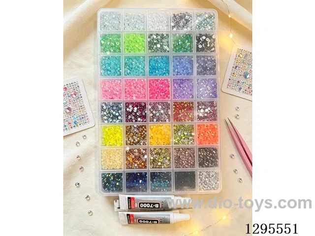 40-Compartment DIY Colored Diamonds