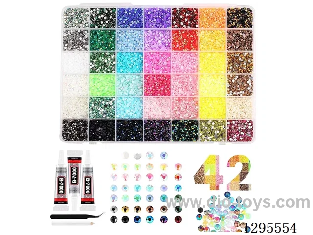 42-Compartment DIY Colored Diamonds