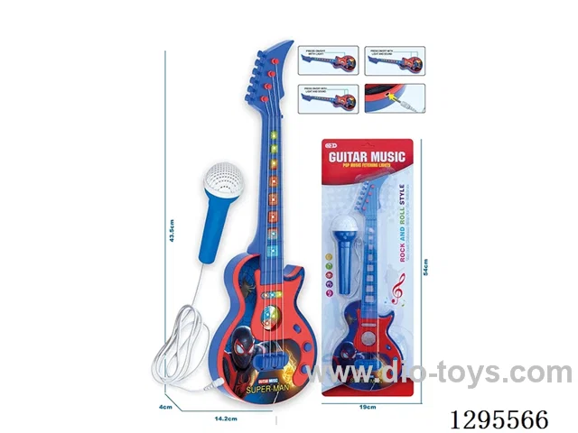 Spider-Man Guitar + Microphone