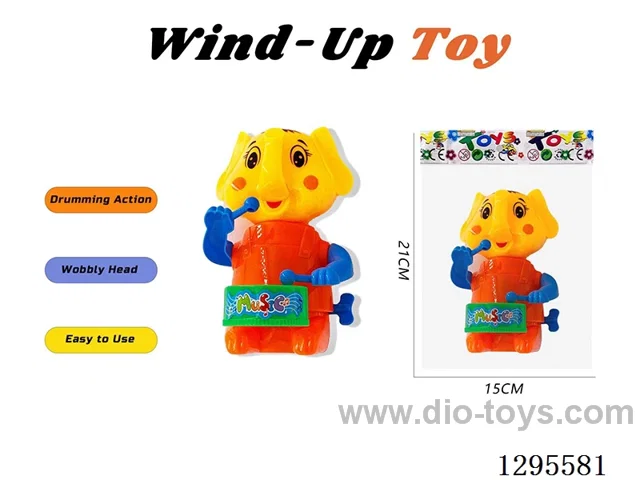 Wind-up Drum Toy