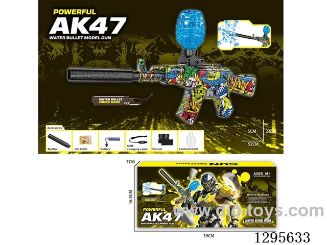 AK-47 Assault Rifle water bullet gun