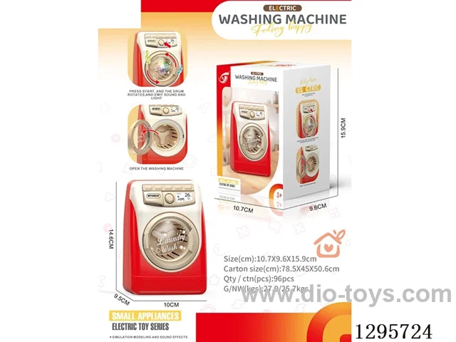 Play Kitchen Electric Washing Machine
