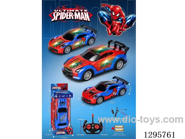 1:20 4ch RC Car with Lights (included battery)