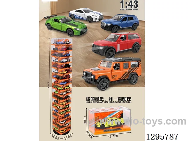 1:43 pull back Alloy Car Models