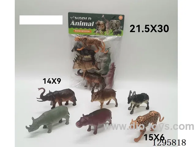PVC Wildlife Set