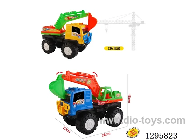 Free Wheel Construction Vehicle