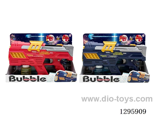 8-Hole Bubble + Water Gun Electric Gun