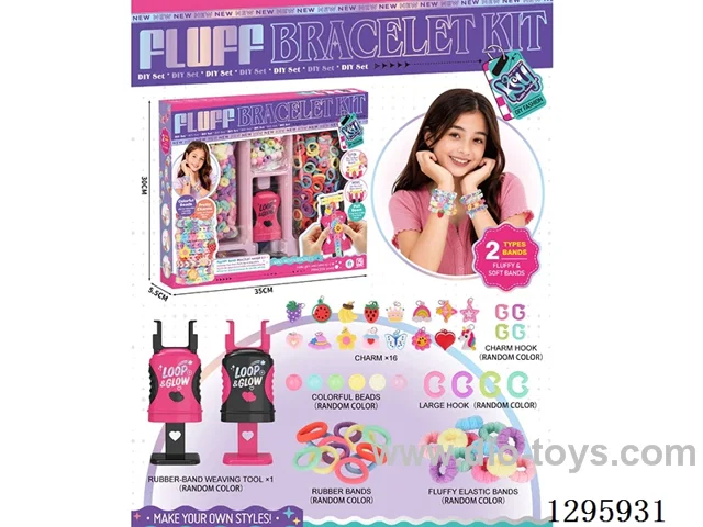 DIY Bracelet Rubber Band Weaving Set