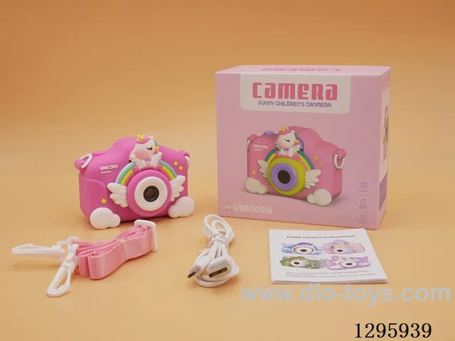 Rainbow Unicorn Dual-Lens Kids’ Camera