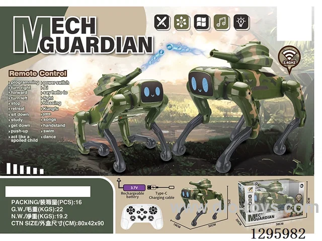 Camouflage AI Robotic Dog