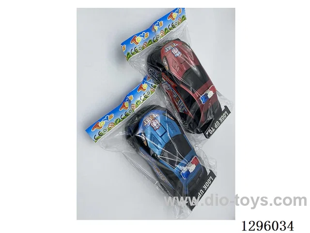 Painted Inertia Police Car 2 colors