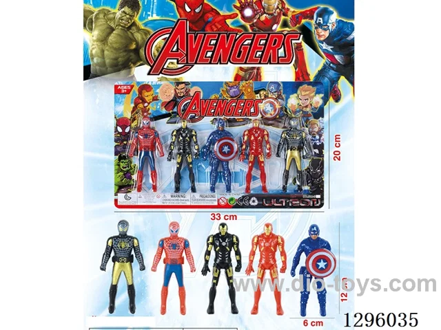 Avengers Action Figures 12 cm 5PCS