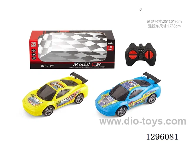 1:24 4ch RC Car (included battery)2 mixed