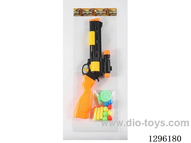 OPP Bag—Ping Pong Ball Gun (8 balls, 3 bullets, and 1 circular target)