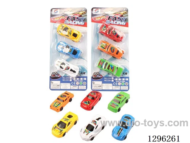 3PCS Pull-Back Cars (2 Models)