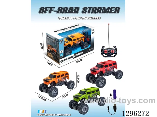 4ch 1:16 RC Hummer Off-Road Climbing Car (included battery)3 colors