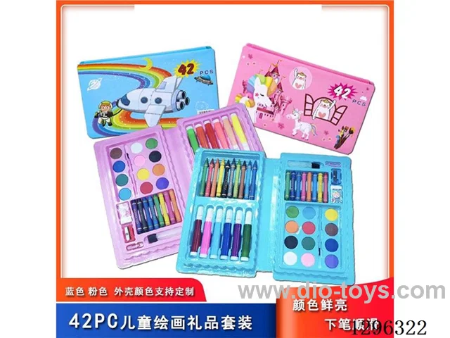 42PCS Cardboard Box Art Set