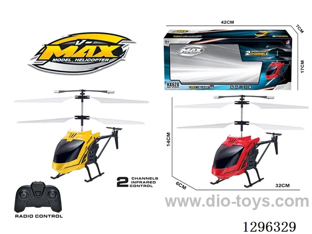 2ch Helicopter with Lights included battery