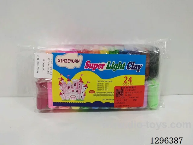 24-Color Play Dough