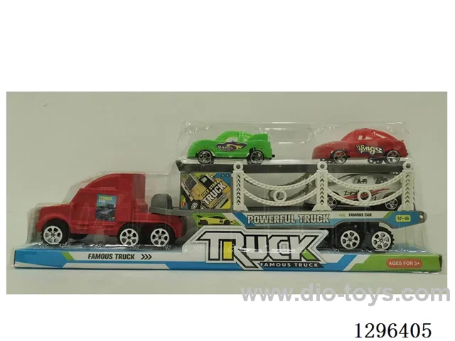 Inertia Solid-Color Double-Deck Tractor-Trailer
