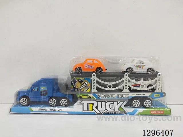 Inertia Solid-Color Double-Deck Tractor-Trailer 2 colors