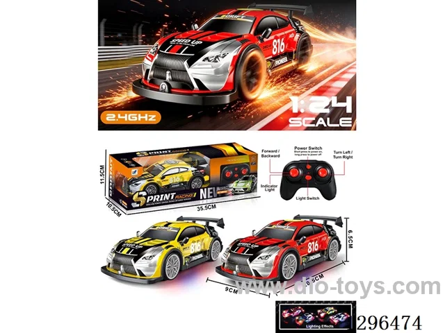 2.4G 1:24 RC Lexus Car (PET fully eco-friendly body)(not included battery)
