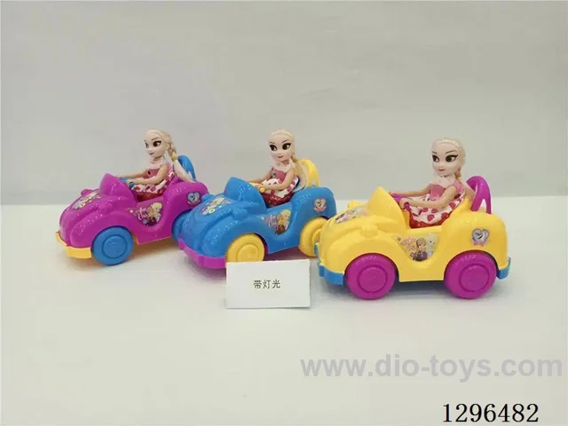 String-pull Car with Seating /with Lights 3 colors