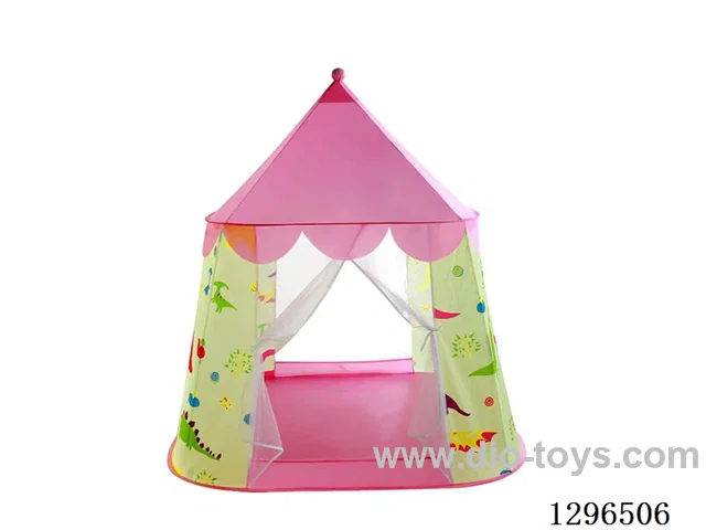 Pink Dinosaur Yurt Tent