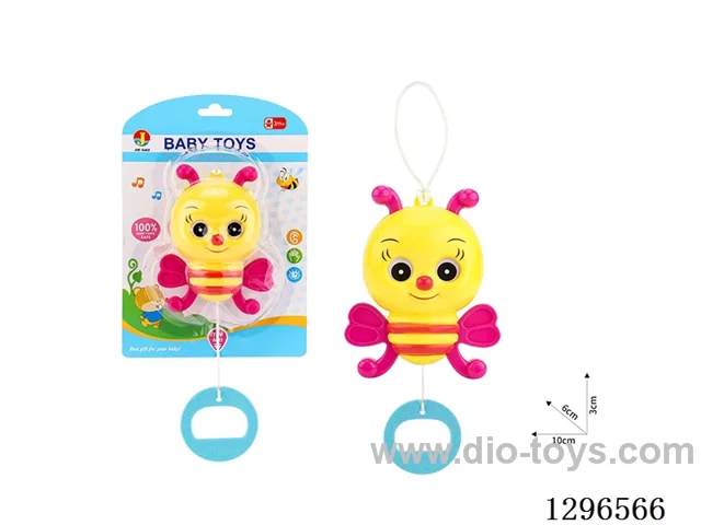Bee String-Pull Music Box