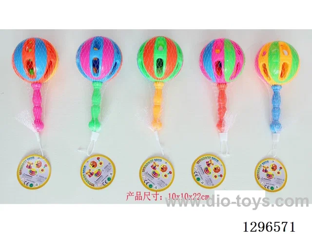 10-cm Ball Bell (with Handle and Hanging Tag)5 colors