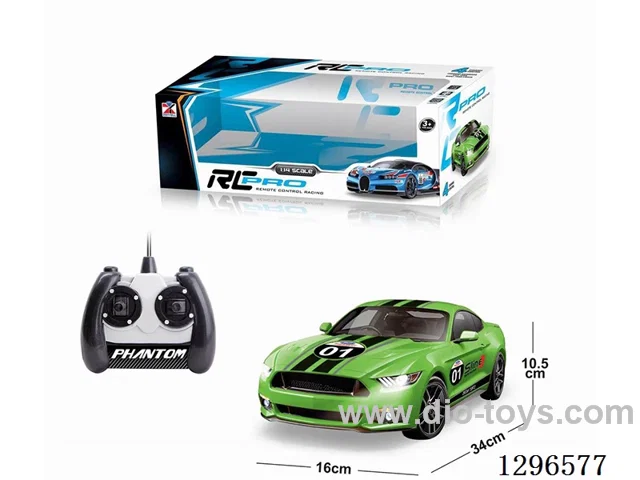 1:14 4ch Mustang RC Car included battery