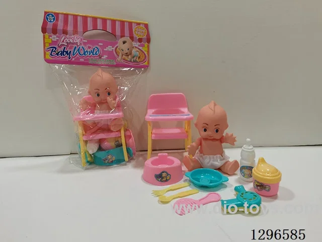 6.5-inch doll + Seat + Tableware (CPC)
