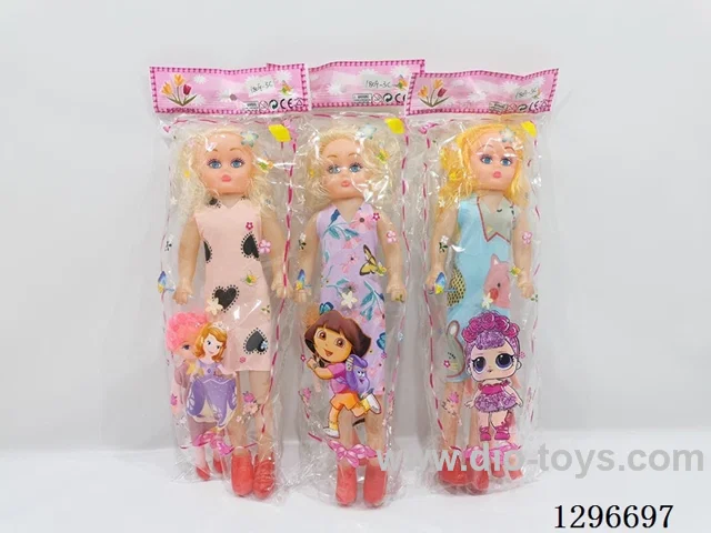 18 inch doll 3 mixed