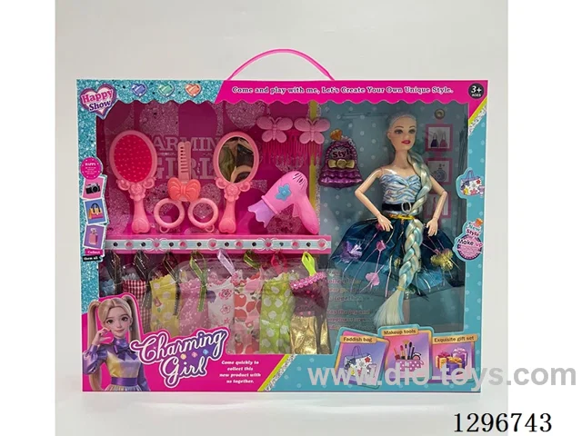 11.5-inch Solid-Body Big-Foot Articulated Barbie