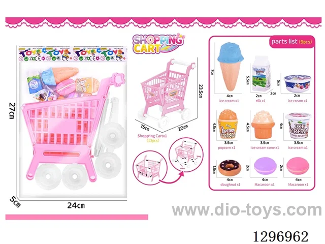 Ice Cream Shopping Cart Set (22 pcs)