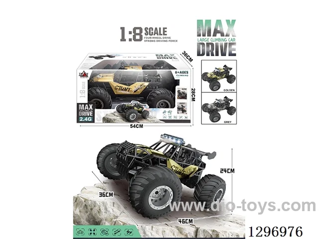 2.4G 1:8 4WD Die-Cast Off-Road R/C Car