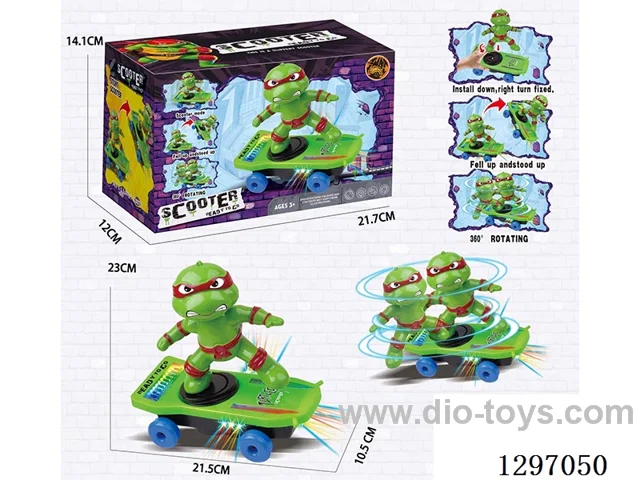 B/O Stunt Ninja Turtles Scooter