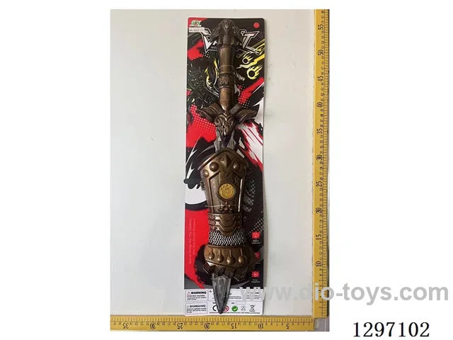Antique Bronze Sword + Gauntlets