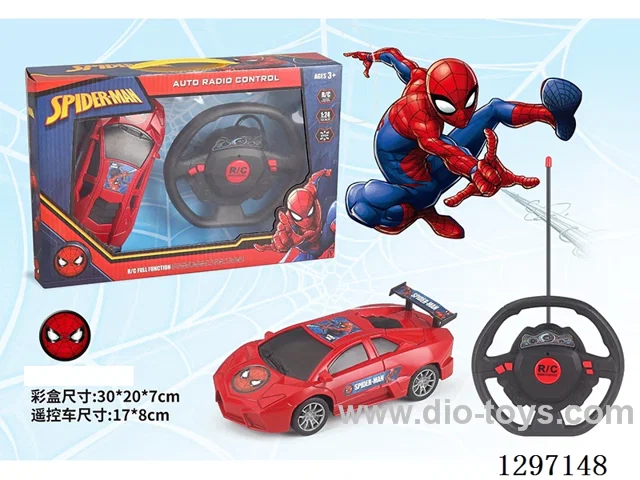 1:24 Spider-Man RC Car (Included Battery)