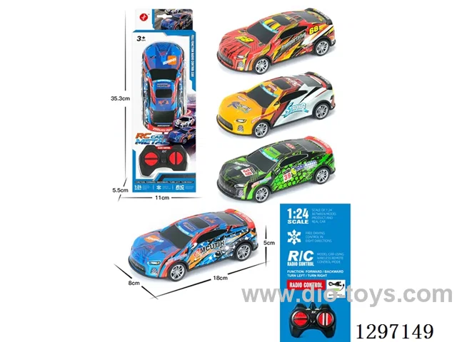 1:24 Die-Cast RC Car (included battery)