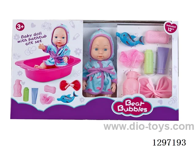 12-inch Full Blow-Molded doll set