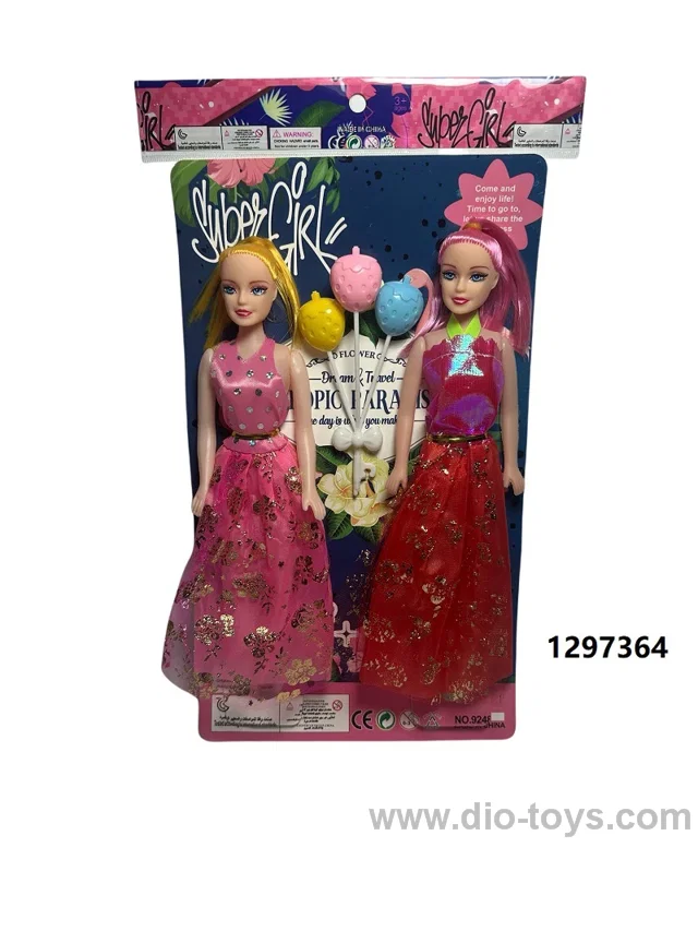 11.5 inch barbie in PVC bag
