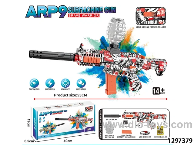 ARP9 Manual & Electric Gel Blaster gun in color box