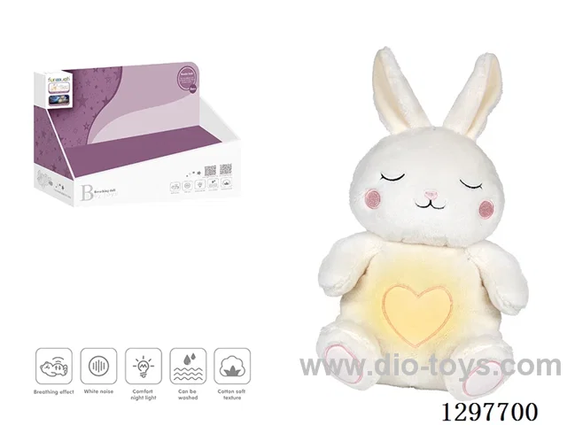 Baby Soothing Breathing Plush (Rabbit)