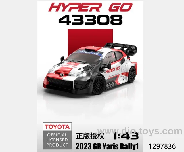 1:43 rc alloy car，include battery
