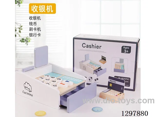 Wooden Cash Register